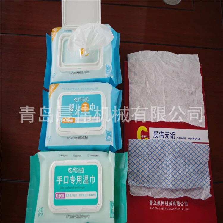 晨偉無(wú)紡設備生產(chǎn)的產(chǎn)品