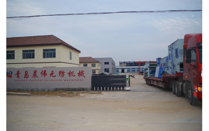 發(fā)往山東詠弦月衛生制品有限公司百潔布生產(chǎn)線(xiàn)